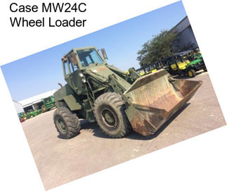 Case MW24C Wheel Loader