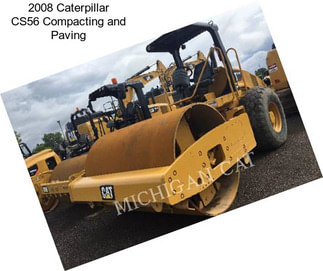 2008 Caterpillar CS56 Compacting and Paving