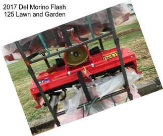 2017 Del Morino Flash 125 Lawn and Garden