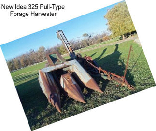 New Idea 325 Pull-Type Forage Harvester
