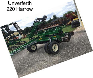 Unverferth 220 Harrow