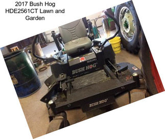 2017 Bush Hog HDE2561CT Lawn and Garden