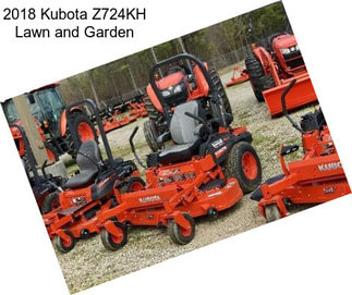 2018 Kubota Z724KH Lawn and Garden