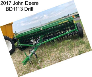 2017 John Deere BD1113 Drill