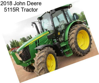 2018 John Deere 5115R Tractor