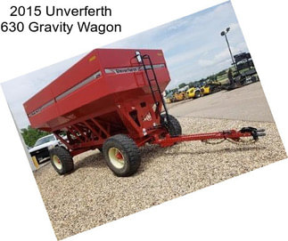 2015 Unverferth 630 Gravity Wagon