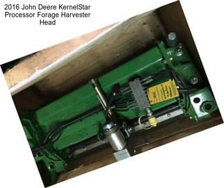 2016 John Deere KernelStar Processor Forage Harvester Head