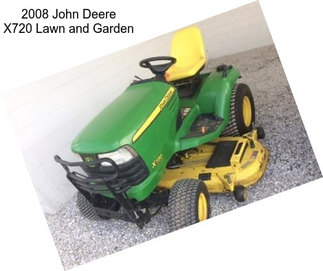 2008 John Deere X720 Lawn and Garden