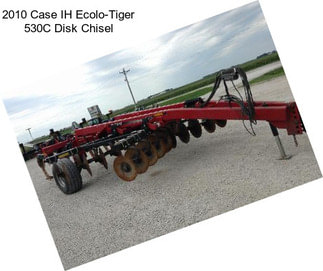 2010 Case IH Ecolo-Tiger 530C Disk Chisel