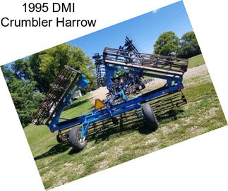 1995 DMI Crumbler Harrow