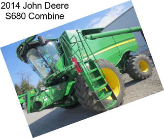 2014 John Deere S680 Combine