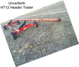 Unverferth HT12 Header Trailer