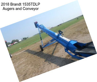 2018 Brandt 1535TDLP Augers and Conveyor