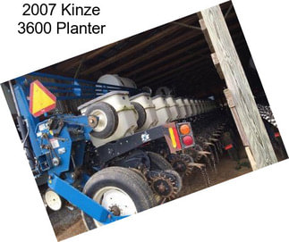 2007 Kinze 3600 Planter