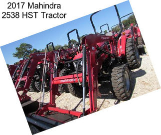 2017 Mahindra 2538 HST Tractor