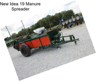 New Idea 19 Manure Spreader