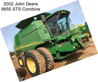 2002 John Deere 9650 STS Combine