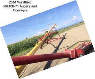 2014 Westfield MK100-71 Augers and Conveyor