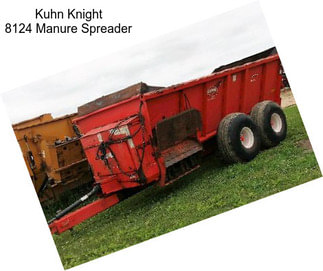 Kuhn Knight 8124 Manure Spreader