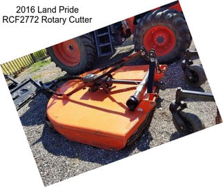 2016 Land Pride RCF2772 Rotary Cutter