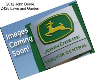 2012 John Deere Z425 Lawn and Garden