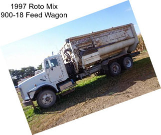 1997 Roto Mix 900-18 Feed Wagon