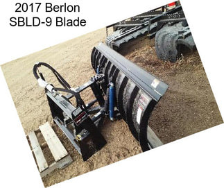 2017 Berlon SBLD-9 Blade