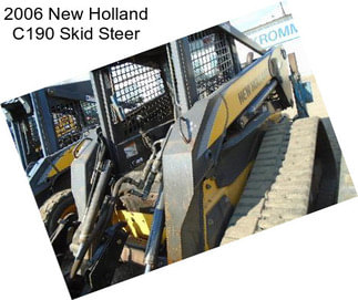 2006 New Holland C190 Skid Steer