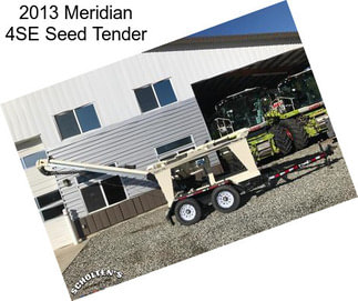 2013 Meridian 4SE Seed Tender