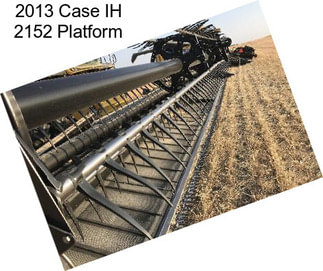2013 Case IH 2152 Platform