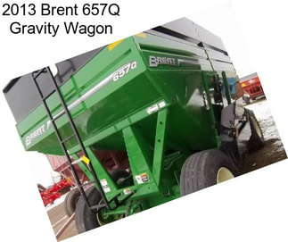 2013 Brent 657Q Gravity Wagon