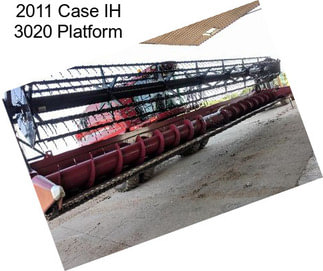 2011 Case IH 3020 Platform