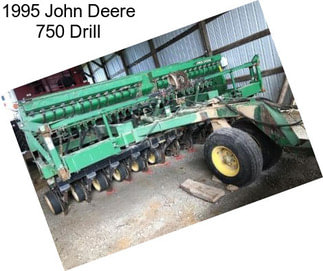 1995 John Deere 750 Drill