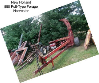 New Holland 890 Pull-Type Forage Harvester