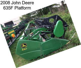 2008 John Deere 635F Platform