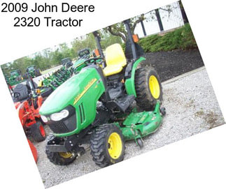 2009 John Deere 2320 Tractor
