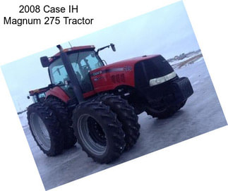 2008 Case IH Magnum 275 Tractor