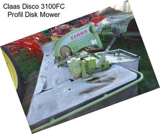 Claas Disco 3100FC Profil Disk Mower