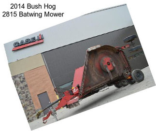 2014 Bush Hog 2815 Batwing Mower