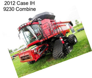 2012 Case IH 9230 Combine