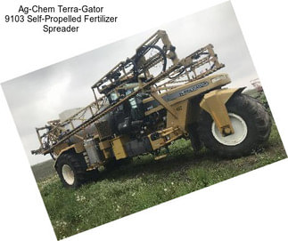 Ag-Chem Terra-Gator 9103 Self-Propelled Fertilizer Spreader