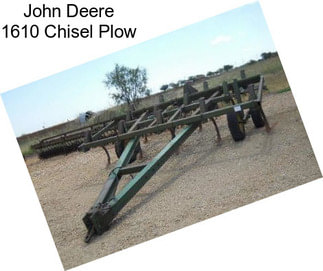 John Deere 1610 Chisel Plow
