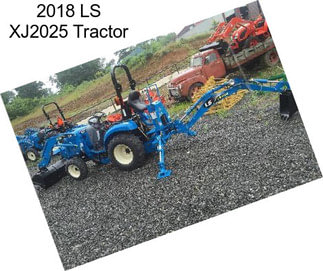 2018 LS XJ2025 Tractor