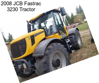 2008 JCB Fastrac 3230 Tractor