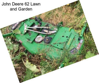 John Deere 62 Lawn and Garden