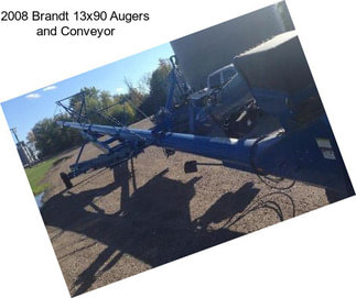 2008 Brandt 13x90 Augers and Conveyor