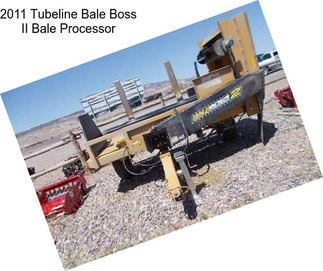 2011 Tubeline Bale Boss II Bale Processor