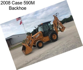 2008 Case 590M Backhoe