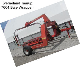 Kverneland Taarup 7664 Bale Wrapper