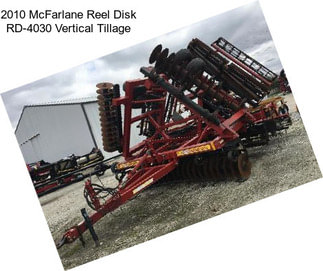 2010 McFarlane Reel Disk RD-4030 Vertical Tillage